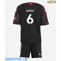 Camisa de time de futebol Liverpool Milos Kerkez #6 Replicas 3º Equipamento Infantil 2026-27 Manga Curta (+ Calças curtas)